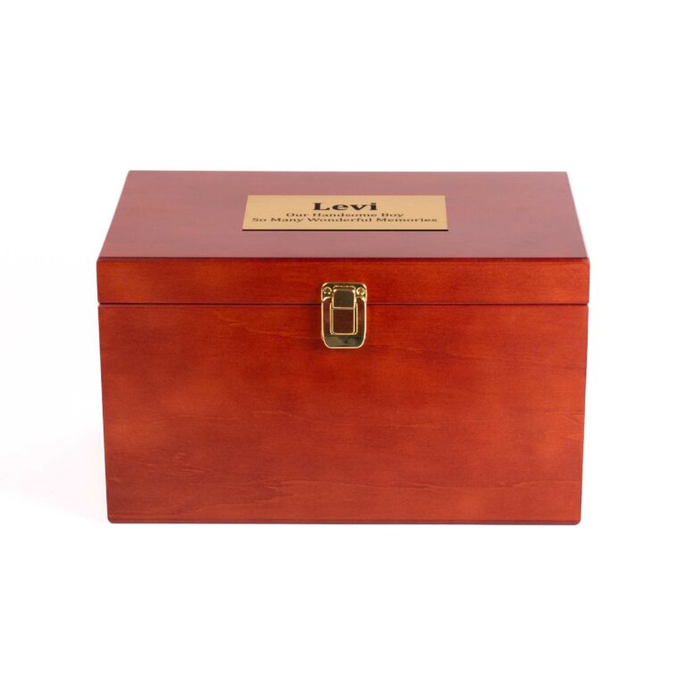 Small Horse (Pony) Wooden Chest | Lawnswood Pet Cremation & Cemetery