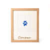 Framed Ink Paw Print with Engraving - Image 10