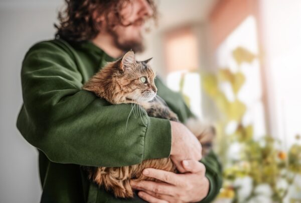Man and his cat